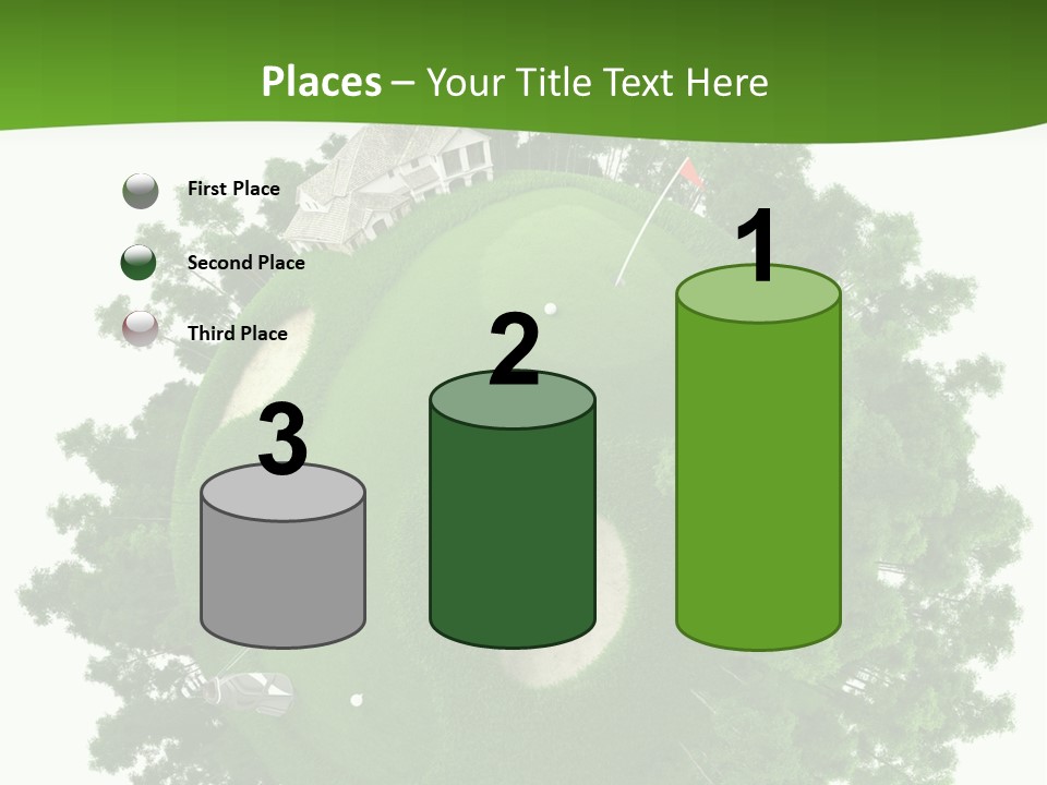 Template Powerpoint Golf PowerPoint Template