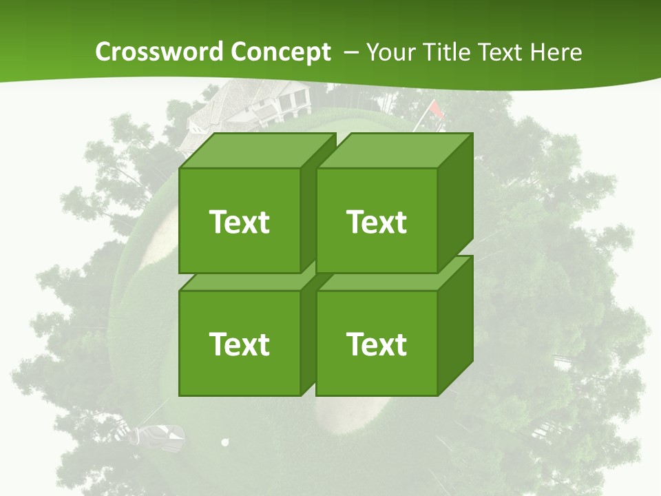 Template Powerpoint Golf PowerPoint Template