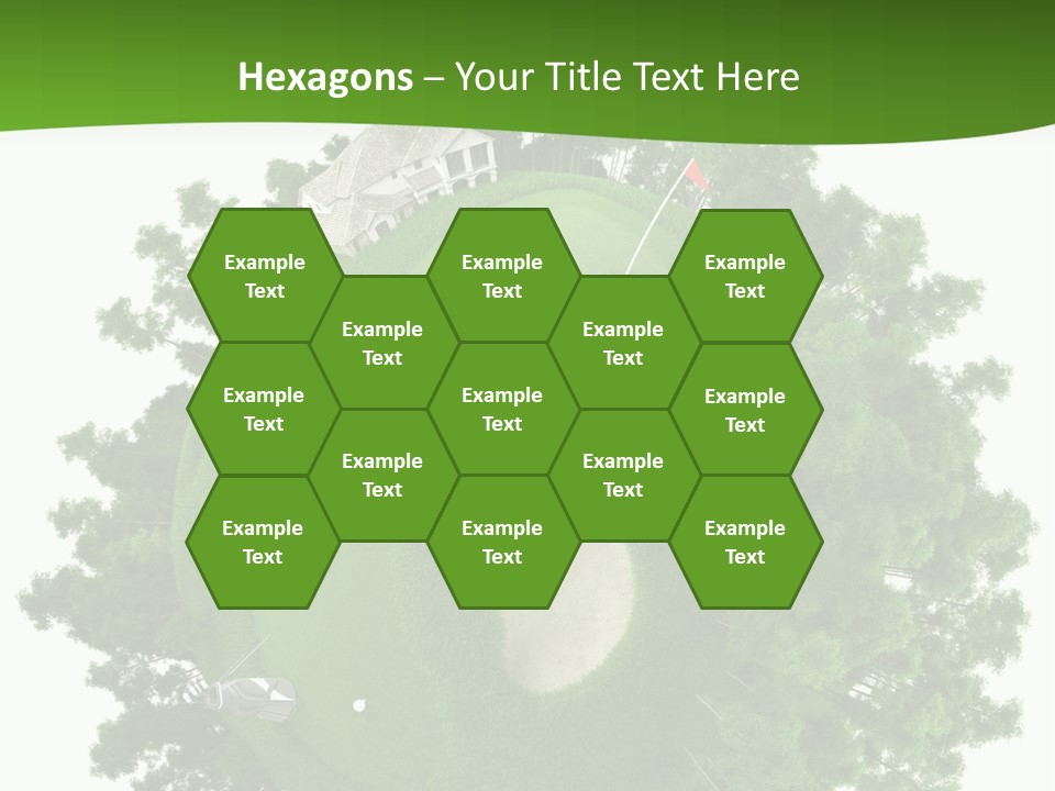 Template Powerpoint Golf PowerPoint Template