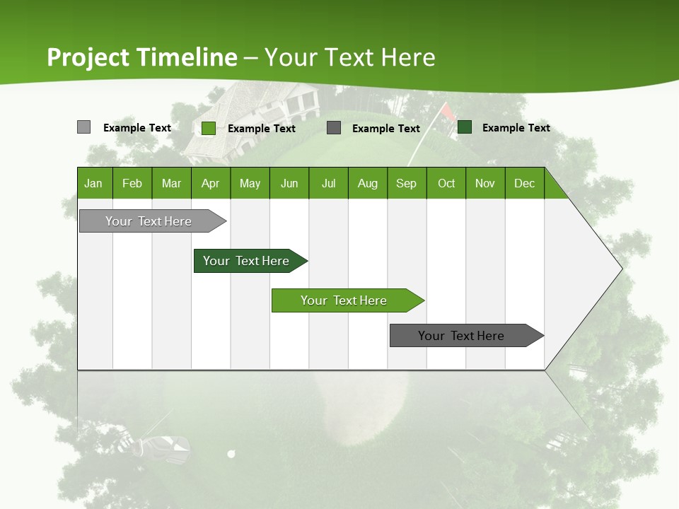 Template Powerpoint Golf PowerPoint Template