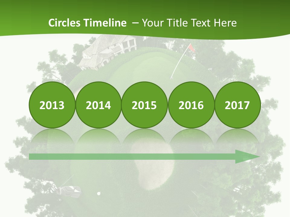 Template Powerpoint Golf PowerPoint Template