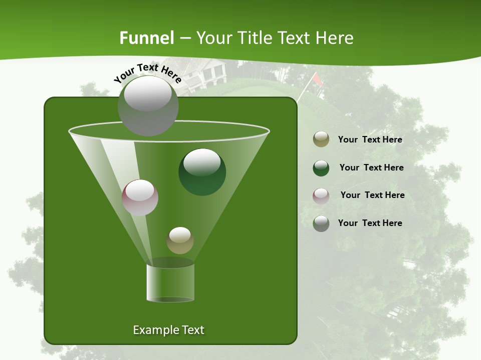 Template Powerpoint Golf PowerPoint Template