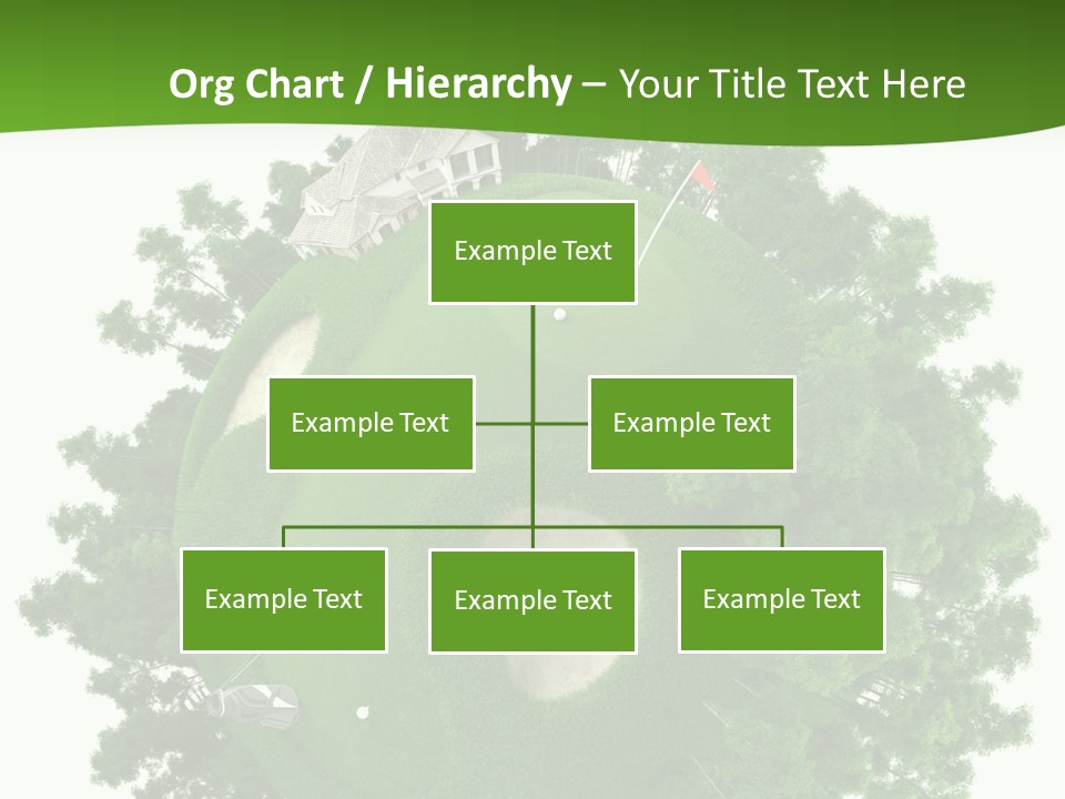 Template Powerpoint Golf PowerPoint Template