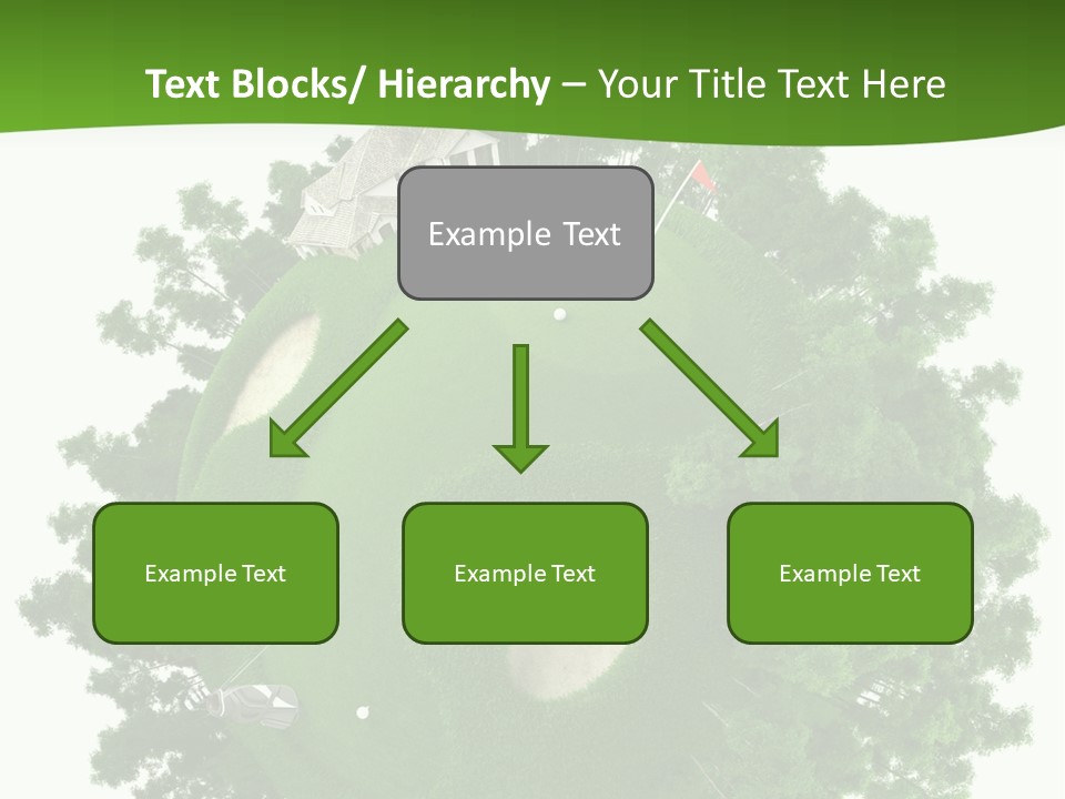 Template Powerpoint Golf PowerPoint Template