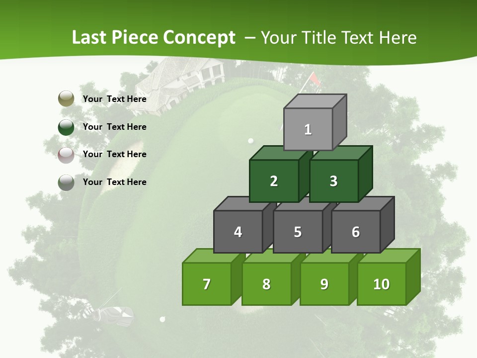 Template Powerpoint Golf PowerPoint Template