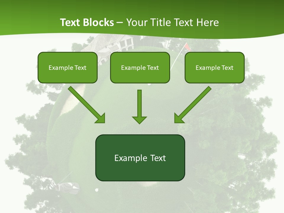 Template Powerpoint Golf PowerPoint Template