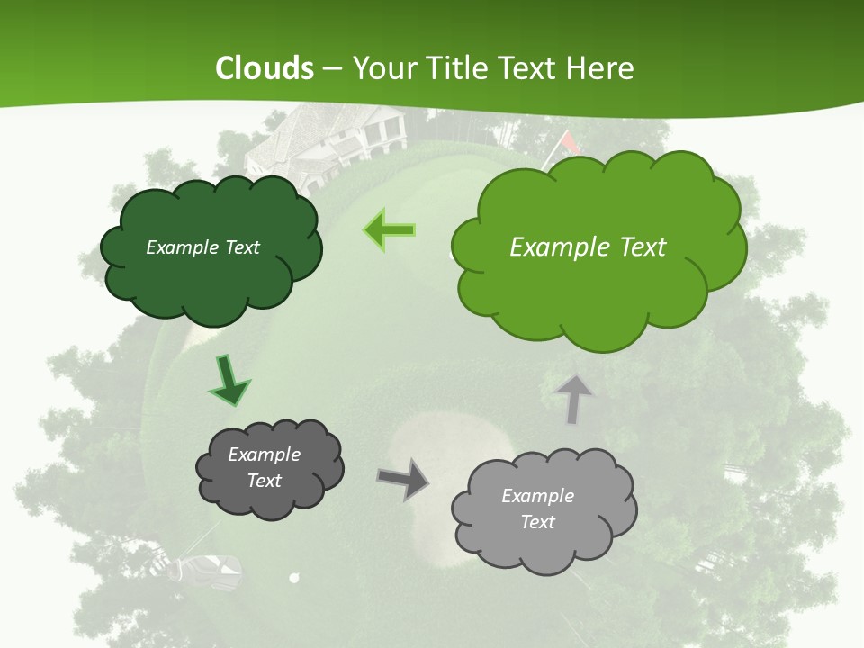 Template Powerpoint Golf PowerPoint Template