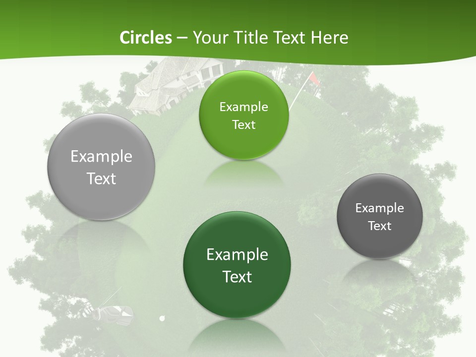 Template Powerpoint Golf PowerPoint Template