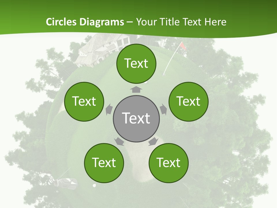 Template Powerpoint Golf PowerPoint Template