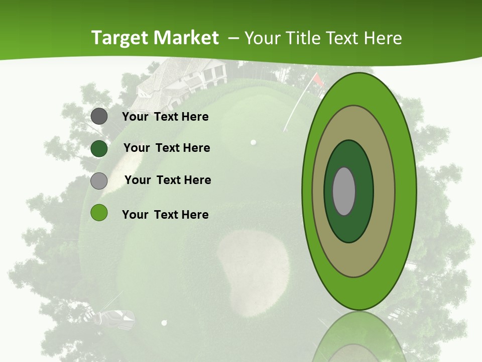 Template Powerpoint Golf PowerPoint Template