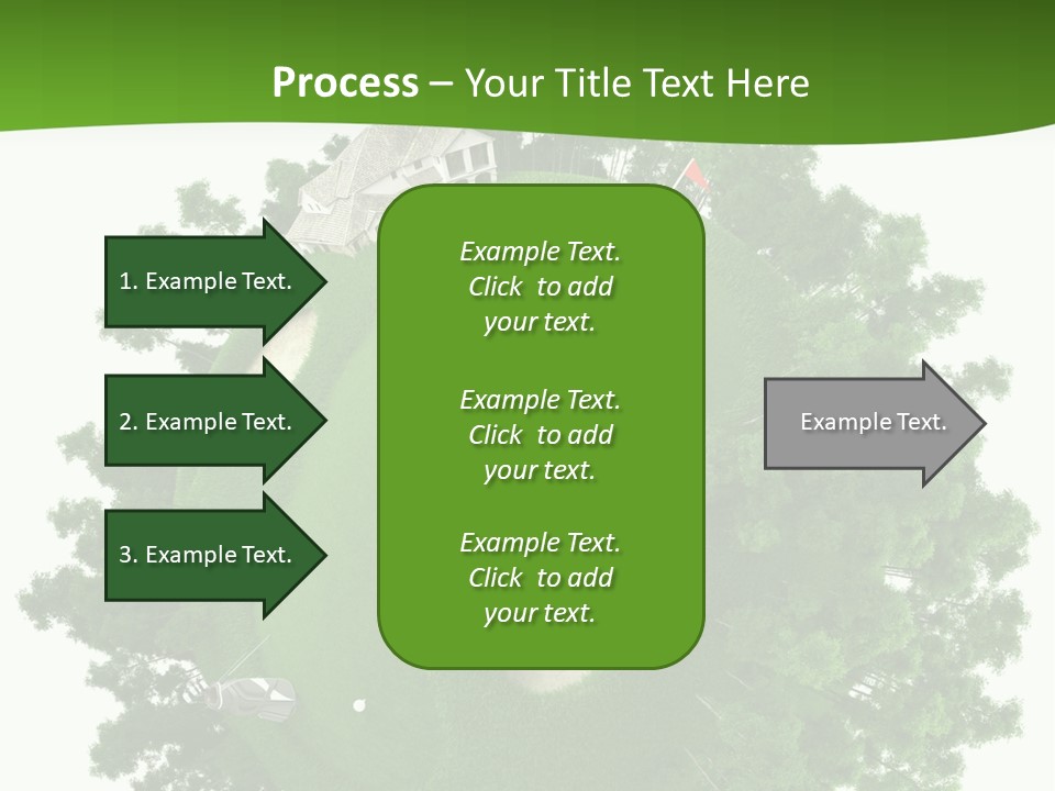 Template Powerpoint Golf PowerPoint Template