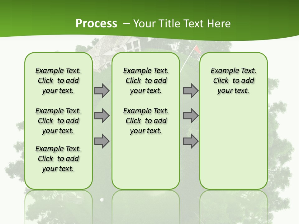 Template Powerpoint Golf PowerPoint Template