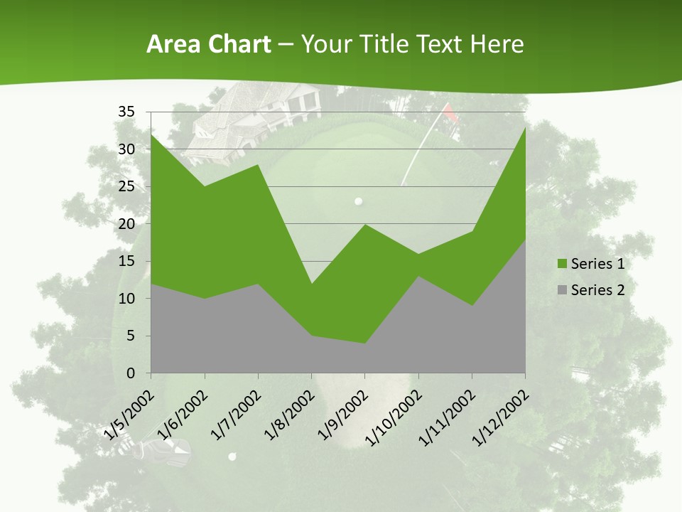 Template Powerpoint Golf PowerPoint Template