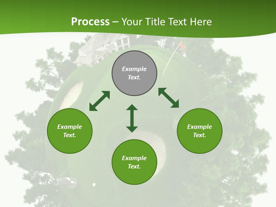 Template Powerpoint Golf PowerPoint Template