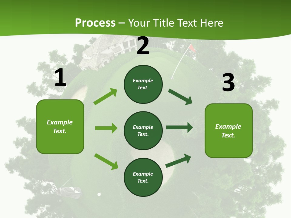 Template Powerpoint Golf PowerPoint Template