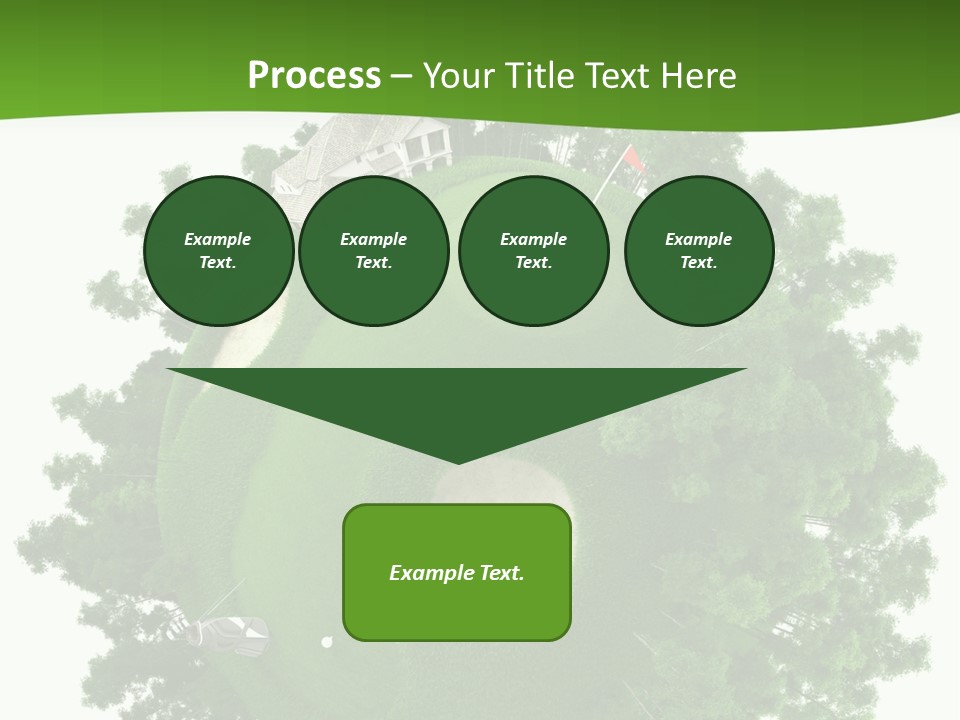 Template Powerpoint Golf PowerPoint Template