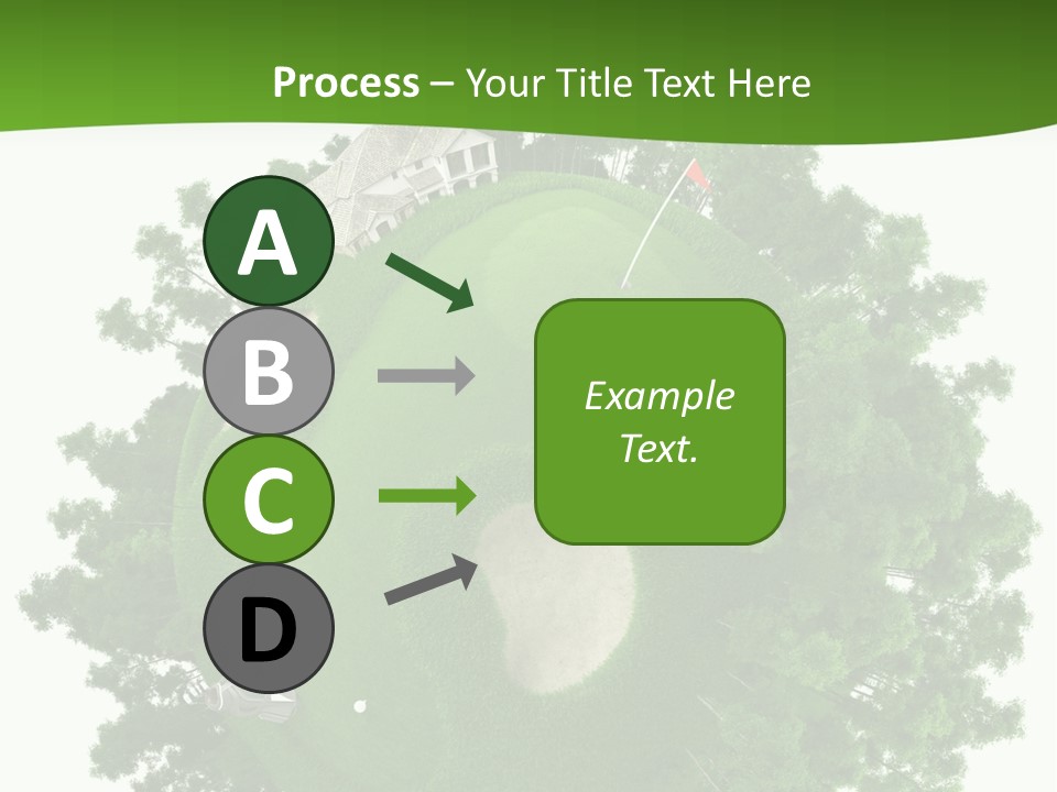 Template Powerpoint Golf PowerPoint Template