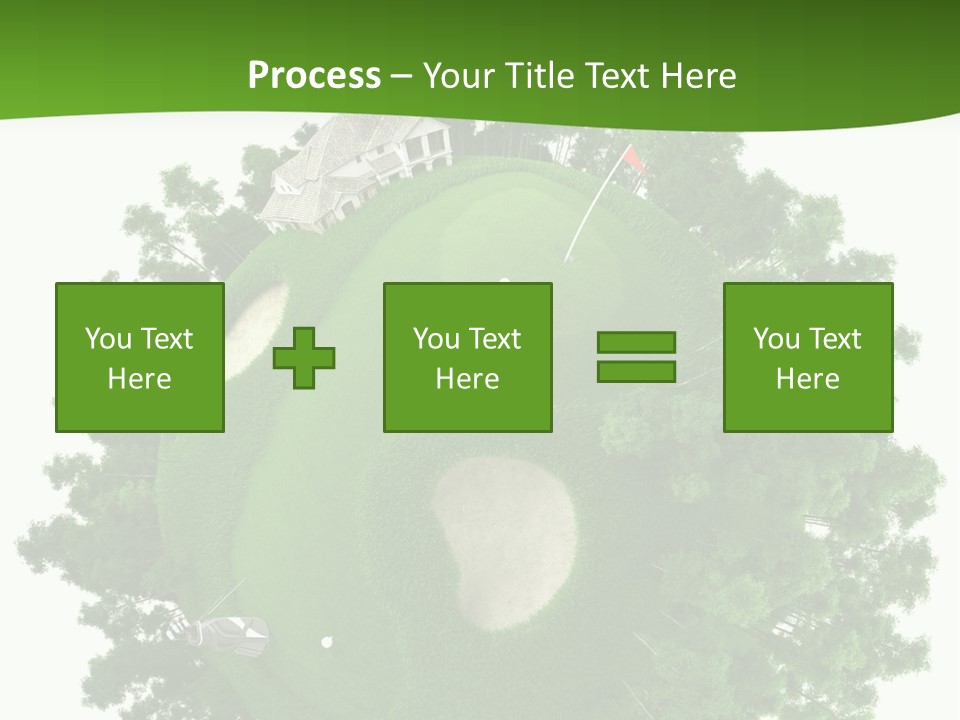 Template Powerpoint Golf PowerPoint Template