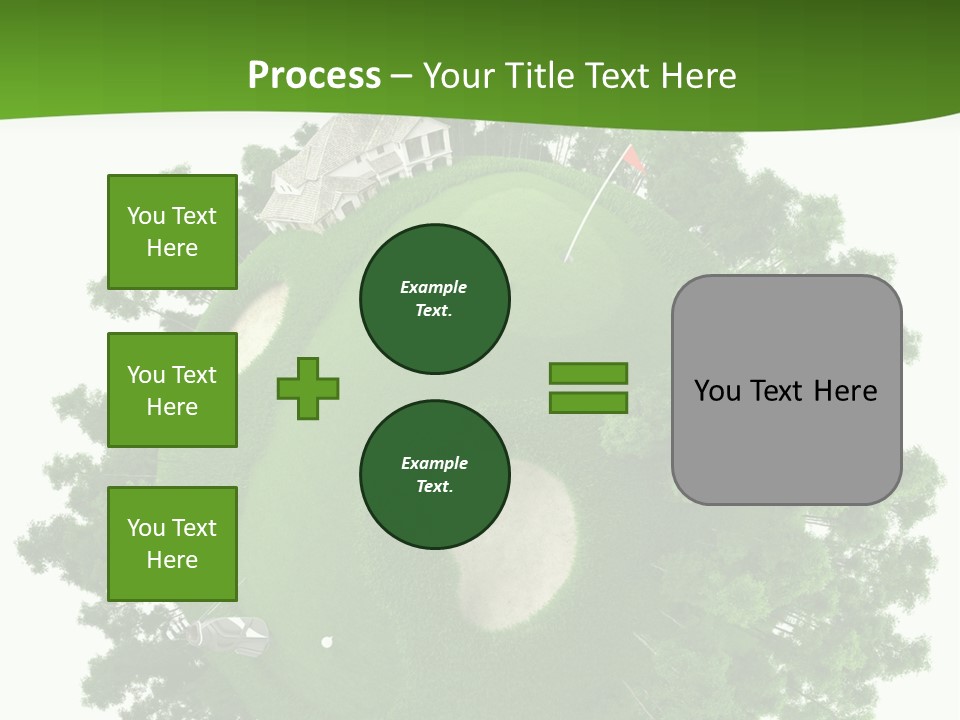 Template Powerpoint Golf PowerPoint Template