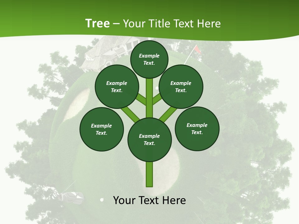 Template Powerpoint Golf PowerPoint Template