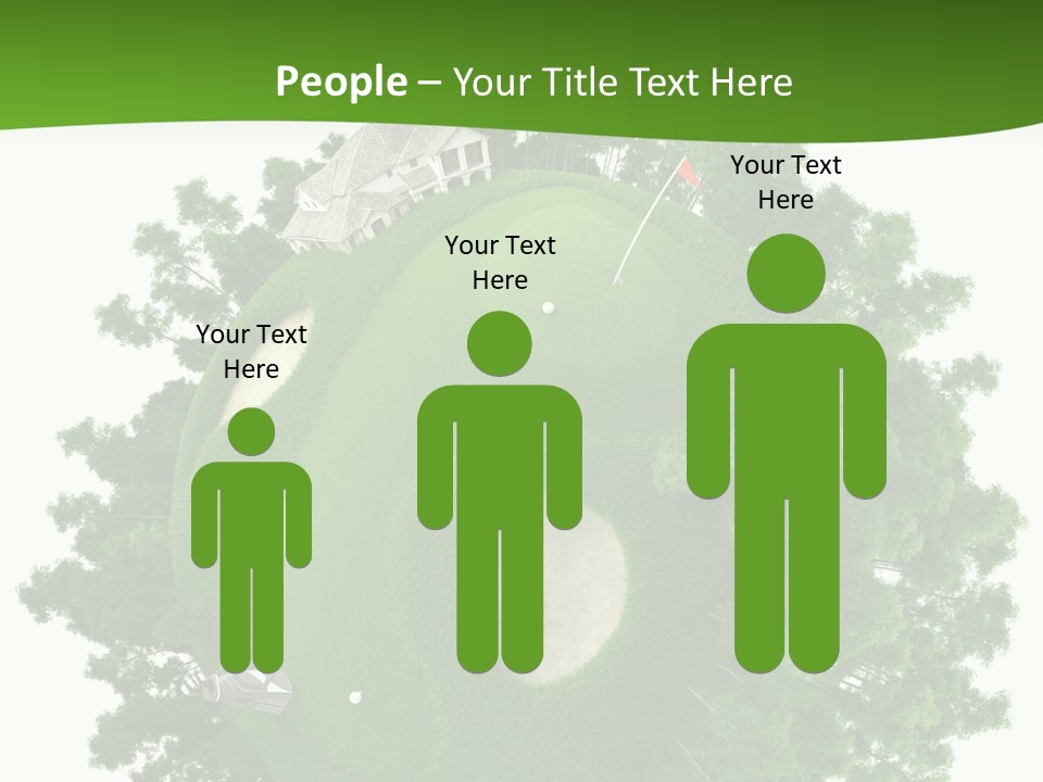 Template Powerpoint Golf PowerPoint Template