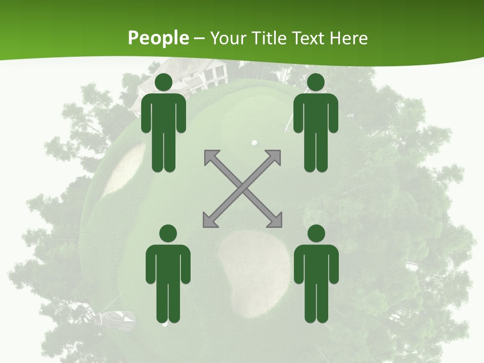 Template Powerpoint Golf PowerPoint Template