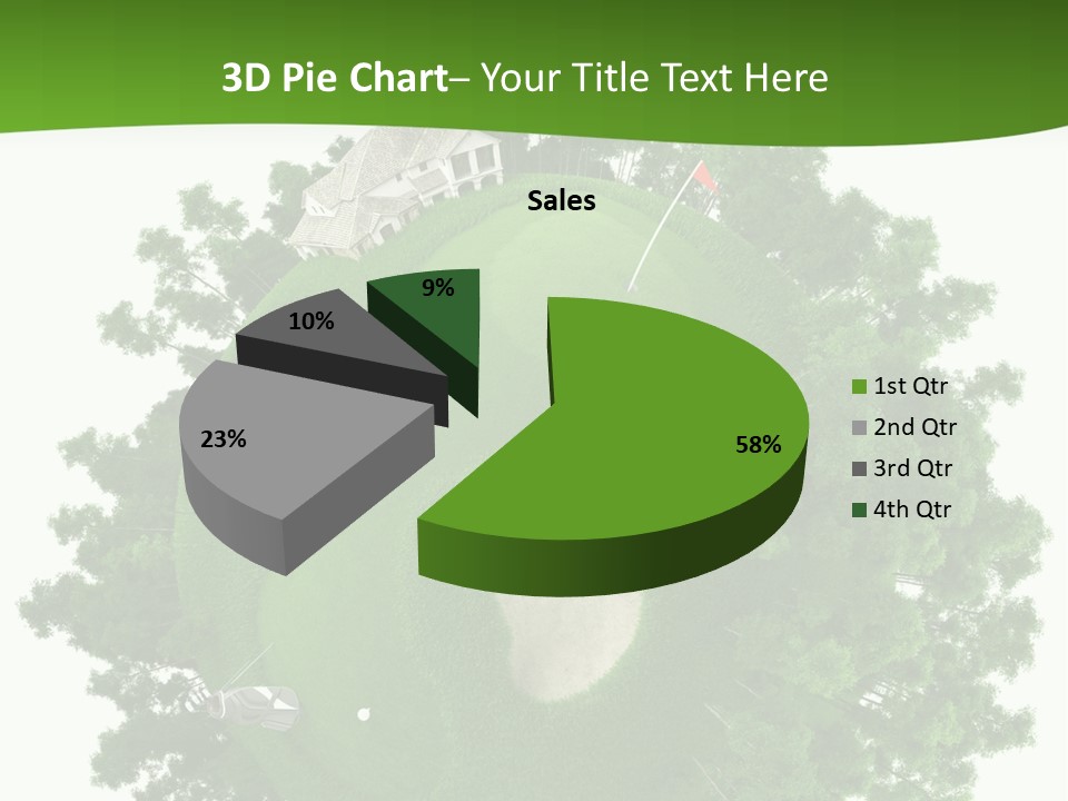 Template Powerpoint Golf PowerPoint Template