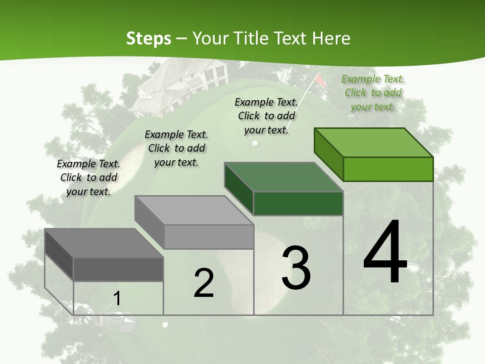 Template Powerpoint Golf PowerPoint Template