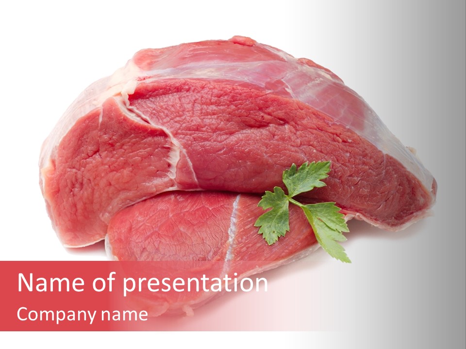 Meat PowerPoint Template