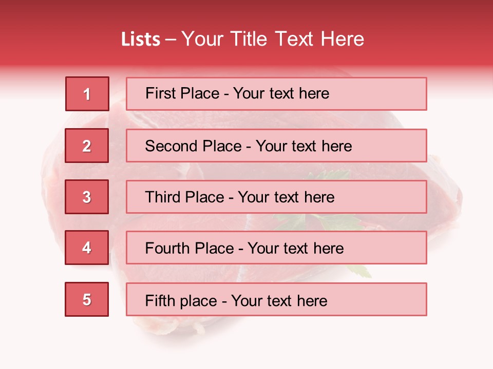Meat PowerPoint Template