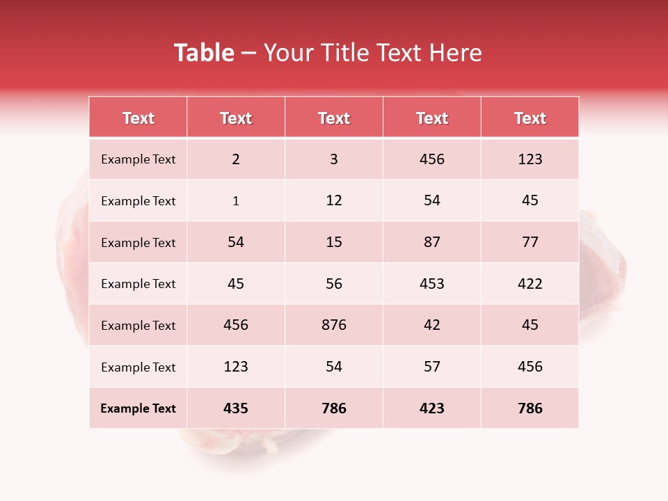 Meat PowerPoint Template