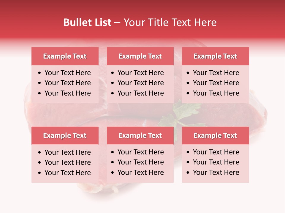 Meat PowerPoint Template