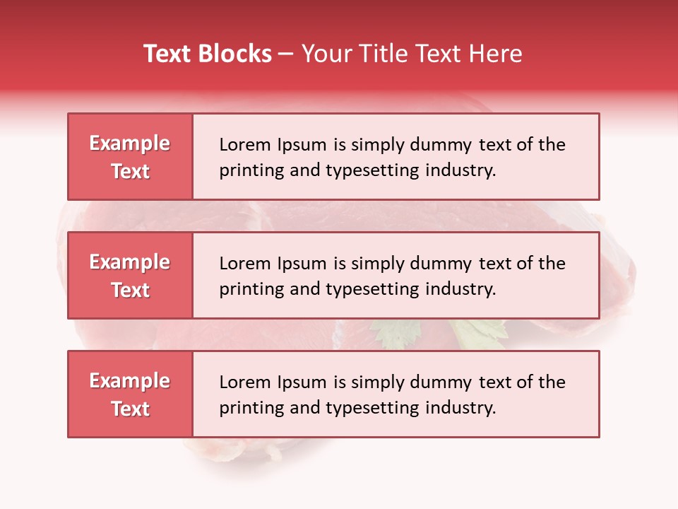 Meat PowerPoint Template