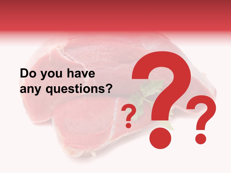 Meat PowerPoint Template