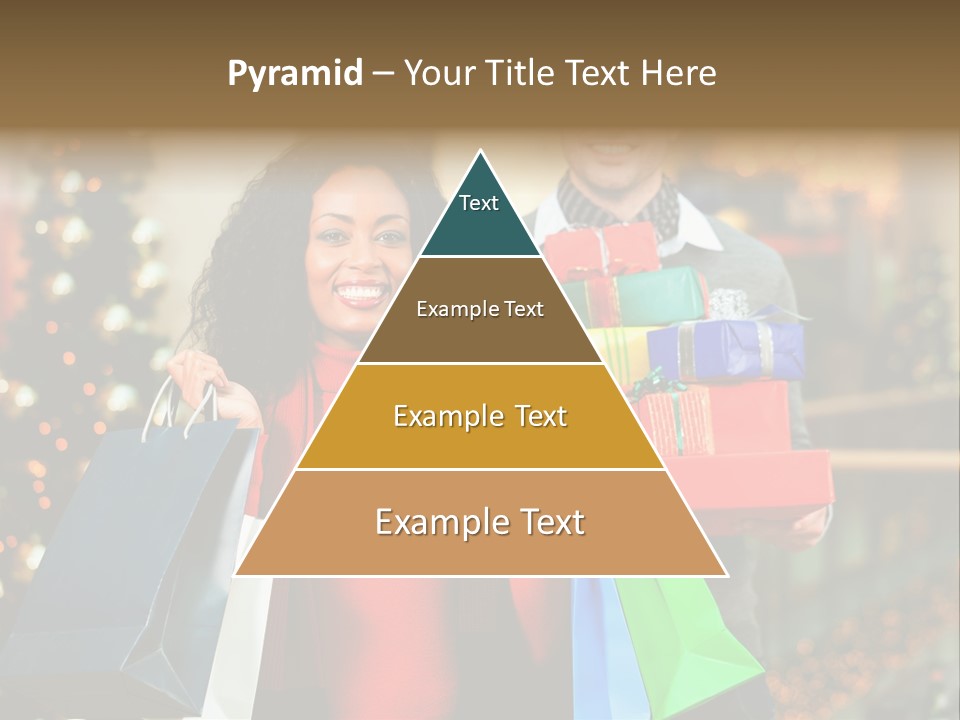 Christmas Shopping PowerPoint Template