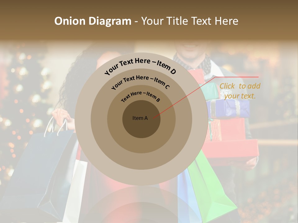 Christmas Shopping PowerPoint Template