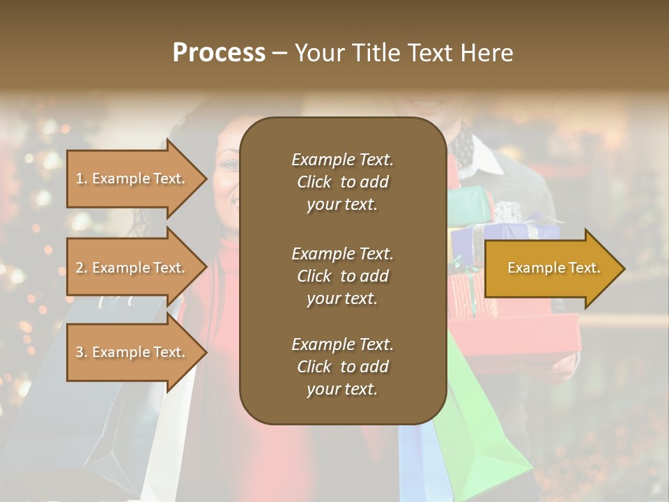 Christmas Shopping PowerPoint Template