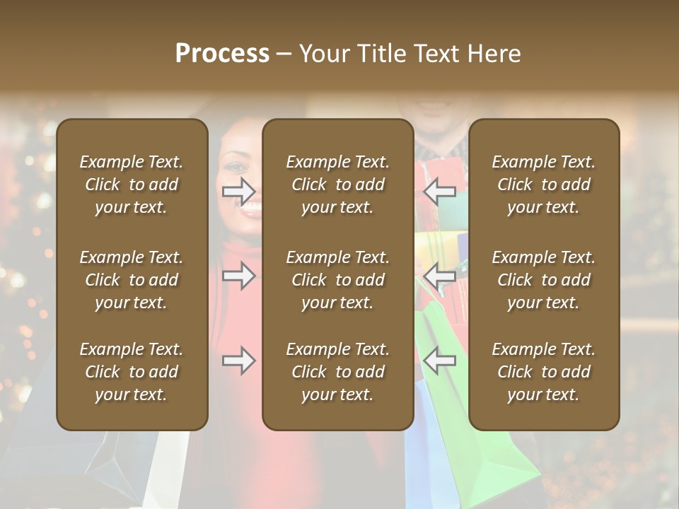 Christmas Shopping PowerPoint Template