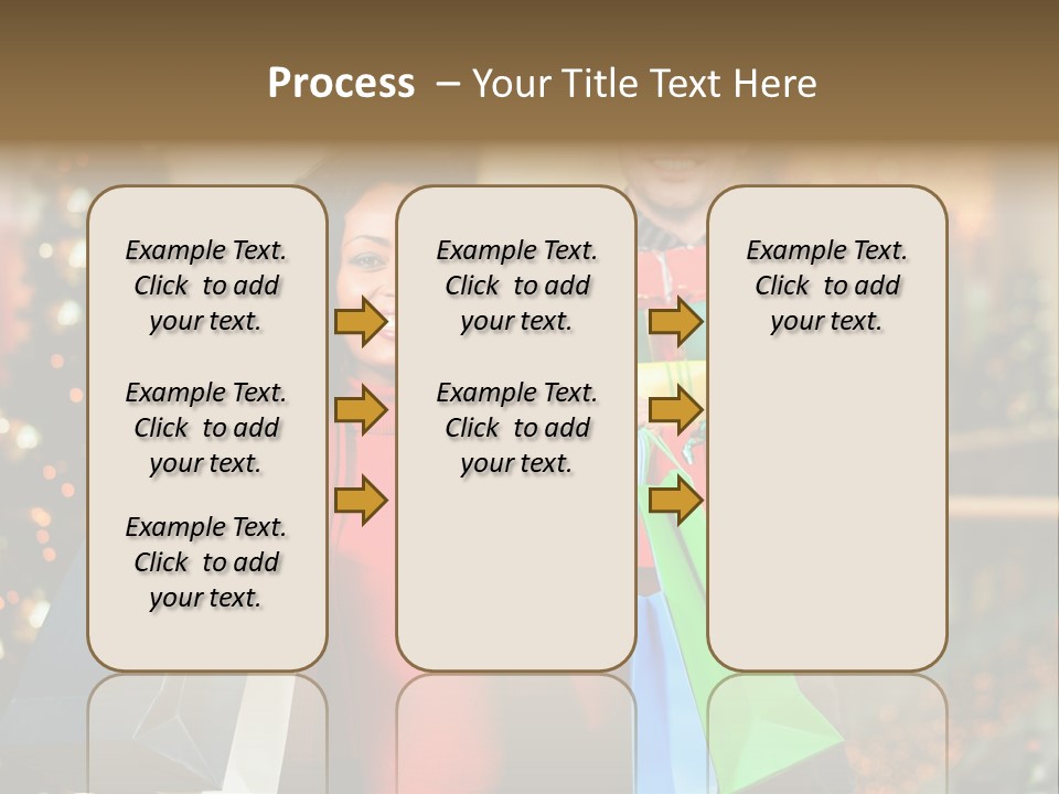 Christmas Shopping PowerPoint Template