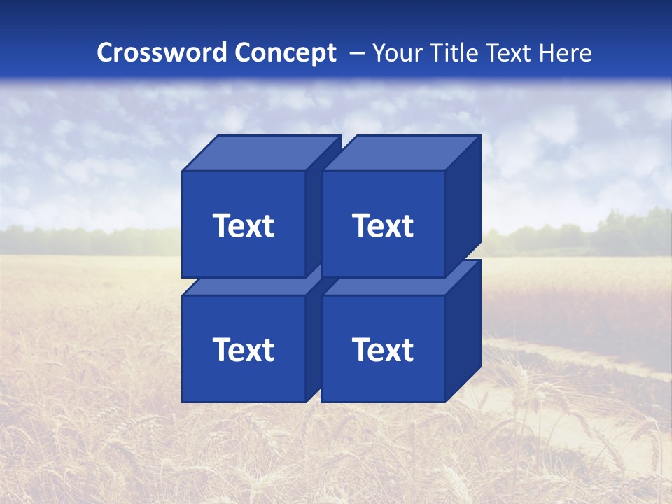 Wheat Field PowerPoint Template