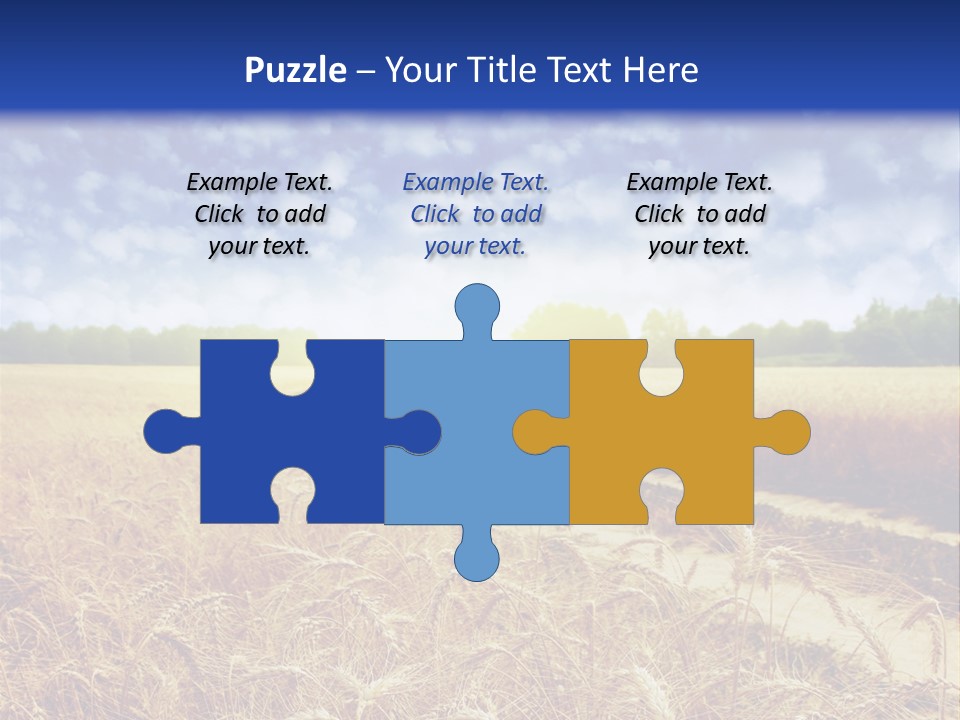 Wheat Field PowerPoint Template