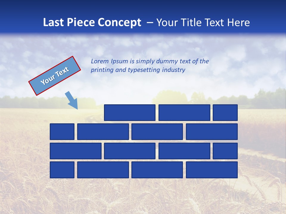 Wheat Field PowerPoint Template