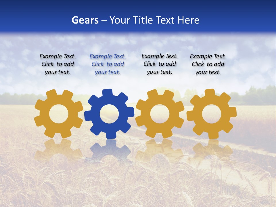 Wheat Field PowerPoint Template