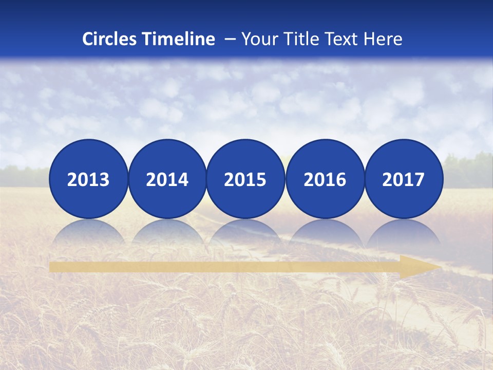 Wheat Field PowerPoint Template