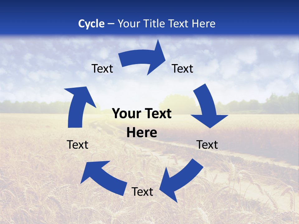 Wheat Field PowerPoint Template