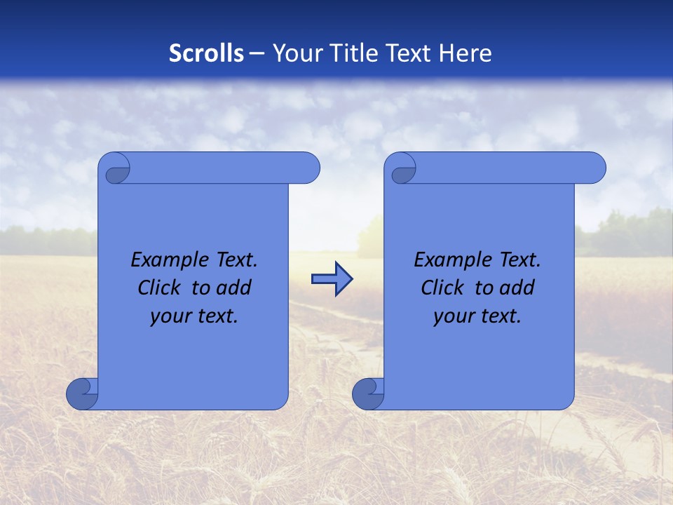 Wheat Field PowerPoint Template