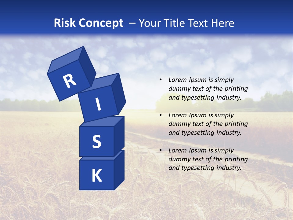 Wheat Field PowerPoint Template