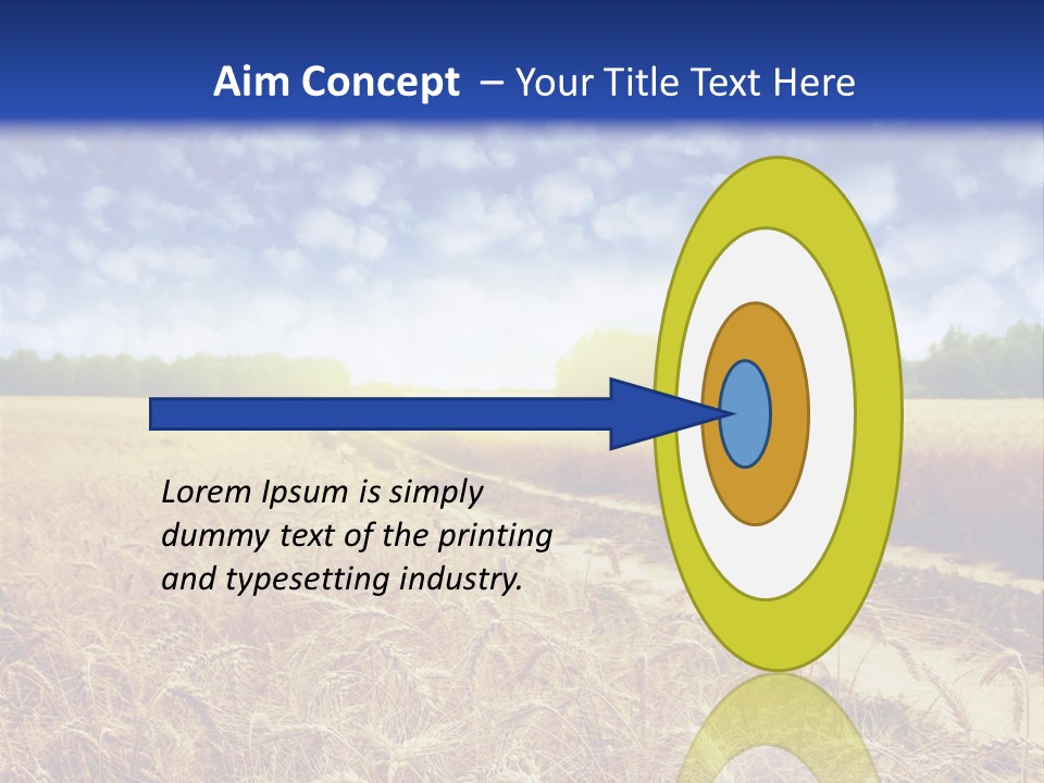 Wheat Field PowerPoint Template