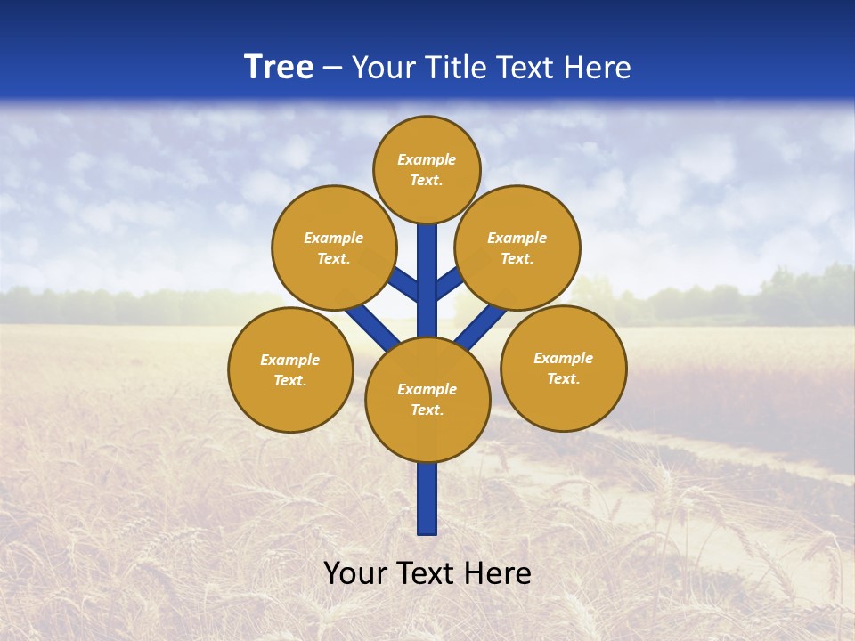 Wheat Field PowerPoint Template