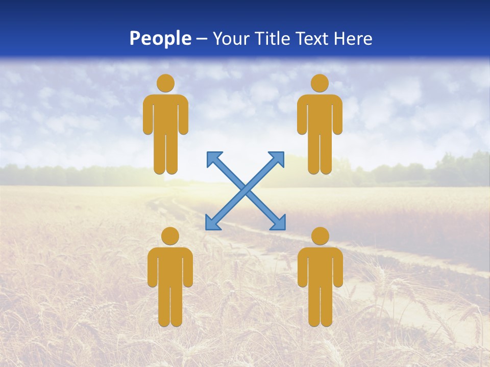 Wheat Field PowerPoint Template